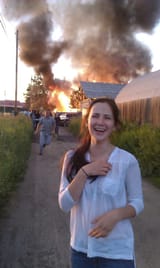 burning memes smoke screen