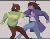 Demidoggo-artist-Kris-(Deltarune)-Deltarune-персонажи-8953918