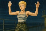 20250618_0445_Olga on Rainy Ship_simple_compose_01jy16s1akf3r91ktmpemdy5cn