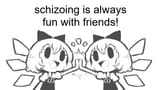 Schizoing is fun with friends