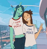 I come in peace