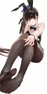 EVE in a bunny suit