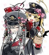 Makoto and Ibuki hair braid cute