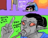 Vivec and Azura