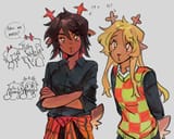 Dess Kris matching horns