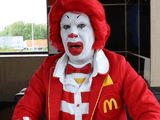 ronald thumbs down