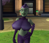 ratchet and clank boob lady