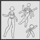 poses n&#039; bases - mayhaps a witch, a spider, a cookie wippitybip
