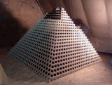 Pyramids has been built in a far away land!