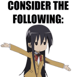 consider it