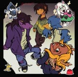 __susie_ralsei_noelle_holiday_lancer_berdly_and_2_more_deltarune_drawn_by_narrabyss__60420abab131ee91fa839cc84bf25b93