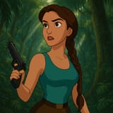 20250619_2228_Animated Lara in Jungle_simple_compose_01jy5p13k9e2e9459e2g4a3w65