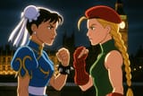 20250619_2303_Chun-Li vs Cammy Showdown_simple_compose_01jy5r12vmen5a2wvkjc4g6cy3