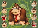 the faces of donkey kong by sketchmii