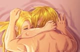 They&#039;re hugging
