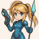 kid samus remake