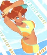 daisy swimwear mario kart world