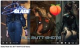 Stellar Blade ALL BUTT SHOTS (Full Game) - YouTube