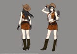 cowgirl tifa concept