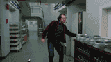Jack hitting cans