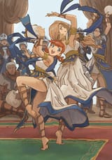 green little (dancer)