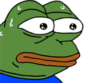 pepe scared