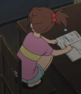 why does she sit like that