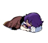Haruka sleeping