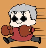 ABOUT TO PUNCH