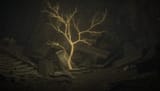 golden erdtree growing from coffins in the opening of elden ring gold
