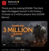 Doom TDA Success