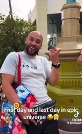 Man Already Arrested &amp; Banned From Epic Universe For Shoplifting. Park Isn’t Even Open Yet.