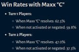 maxx boosts player 2 way more