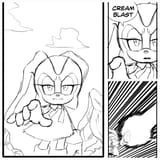 Cream blast