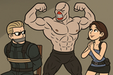 albert wesker nemesis jill valentine NTR