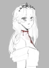 the princess bloody neck