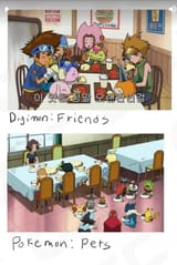 Digimon are Friends Pokemon are Pets