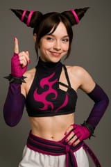 juri han white girl cosplay