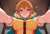 horny blushing