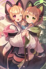 saiba_momoi seifuku tail thighhighs