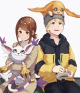 __yagami_hikari_tailmon_takaishi_takeru_and_patamon_digimon_and_1_more_drawn_by_jojobirdz__4ae94dc608c9b5a43dc91e989c2a1d91