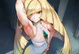 best quality, very aesthetic, dark room, drawn by {{yabuki kentarou}}, drawn by s-1186433250