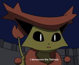 Delcatty denounces the Talmud