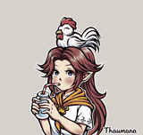 malon chicken animated