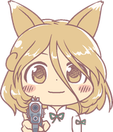 Gun fox from the gyate booru