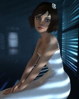 Elizabeth white dress