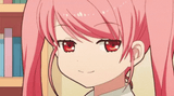 silly expression anime girl