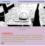 come look upon the hat
