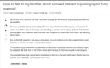 shared interest