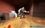 Heavy is suddenly very concerned that Medic is no longer healing him